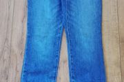 New with tags Lands End ladies blue stretch fabric jeans UK 10