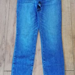 New with tags Lands End ladies blue stretch fabric jeans UK 10