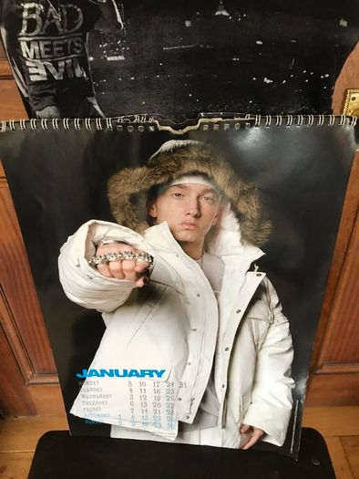 Eminem pre-loved T-shirt, Book, VHS and Calendar