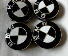 BMW wheel cap badges