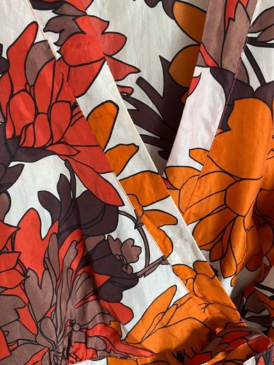 Monsoon ladies silk wrap blouse