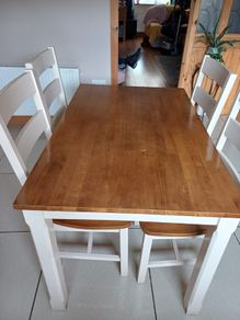 Dining table with 4 chairs