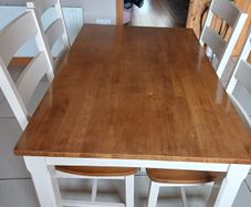 Dining table with 4 chairs