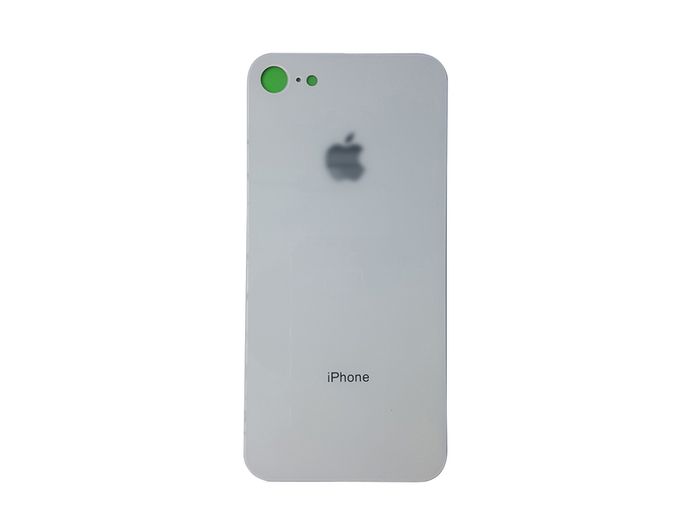 For Apple iPhone 8 4.7" Battery Back Cover Rear Glass White New - WITH ADHESIVE - FHT08IPBK