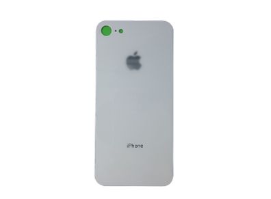For Apple iPhone 8 4.7" Battery Back Cover Rear Glass White New - WITH ADHESIVE - FHT08IPBK