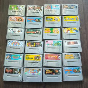 Nintendo Super Famicom Games Prices In Pictures SNES.