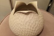 Designer textured  hand made vase