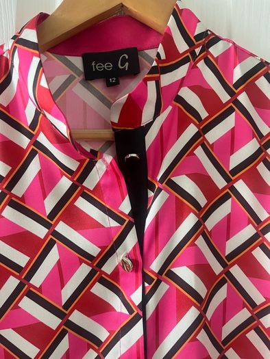 New Fee G Satin Dress - Size 12