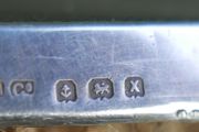 Antique Sterling Silver hallmarked Repousse Clothes Brush 88,5g