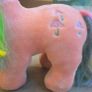 Open Mouth Parasol Plushie Teddy Softies Large Vintage MLP G1 My Little Pony Image 9