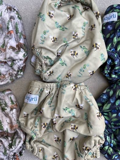 Bayrli Pocket Cloth Nappies 10 Nappies 15 Inserts