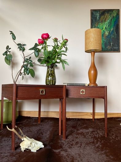 mid century  modern teak vintage retro Danish Furnitre