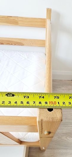 solid pine kids bed