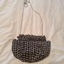 Black & beige Coast bag with chain strap Image 2