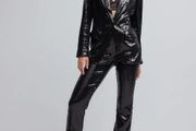 Brand new with tags Next Black Sequin Slim Trousers size UK22 Regular
