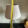 Pair of antique style bedside lamps Image 2
