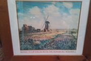 Monet 'Tulip Fields' Framed Print