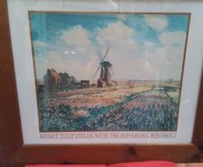 Monet 'Tulip Fields' Framed Print