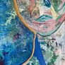Original Abstract Painting Abstract Figurative eclectic Hero Piece Colour Contrast for minimalist space Image 5