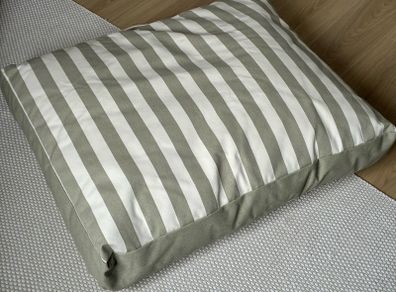 Zara Home XL Striped Pet Bed Brand New, Never Used