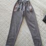 Xs Light Grey Diesel Tracksuit bottoms With Cuff Image 2