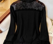 BNWT Beautiful Black Blouse size 20