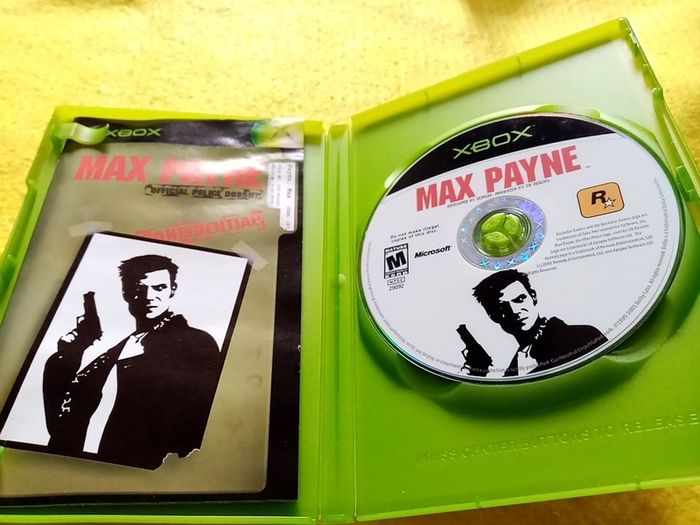 Max Payne Xbox Original Games Original