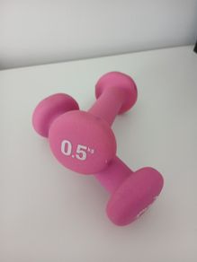 2 Dumbells 0.5kg