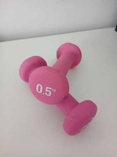 2 Dumbells 0.5kg