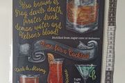 Rum Tin Metal sign