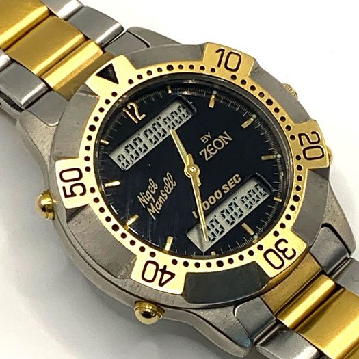 Rare Nigel Mansell Formula 1 Watch By Zeon