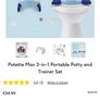 portable potty and liners Image 4