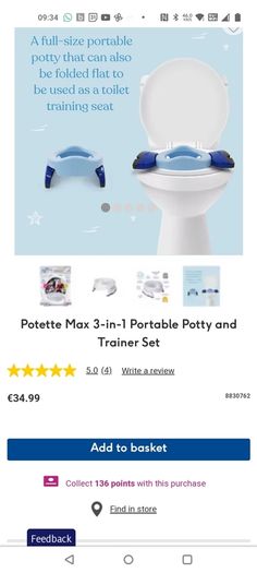 portable potty and liners