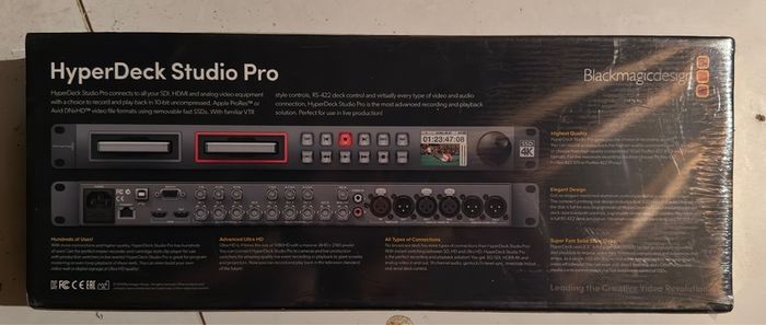 Blackmagic Hyperdeck Studio Pro