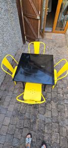 Table and chairs