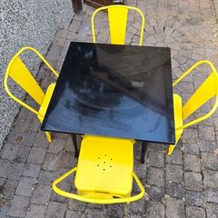 Table and chairs