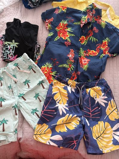 boy bundle summer shorts 8-9