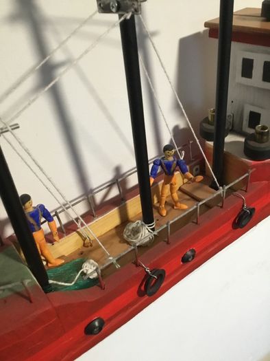 Model Fishing Trawler Boat