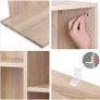 New 7 Compartment Bookcase Display (Colour Choice) - FREE P&P Image 5