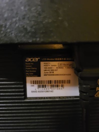 Desktop Monitor - Acer
