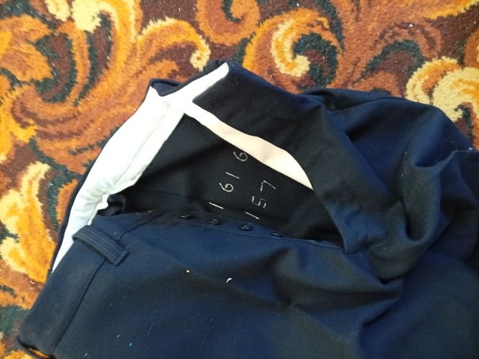Vintage Obsolete Garda Trousers. Pre-1987 "Bulls-Wool" Era. John Ireland & Son