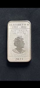 Silver 1oz Dollar bar