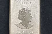 Silver 1oz Dollar bar