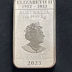 Silver 1oz Dollar bar