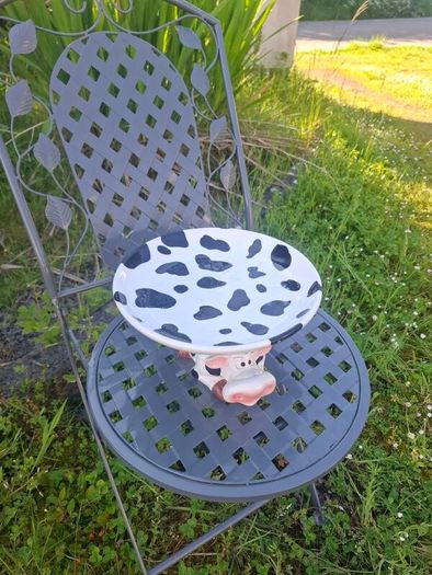 Cow cake stand postage possible