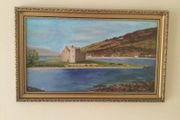 Art - Vintage Oil on Board ( M. Ballentine )