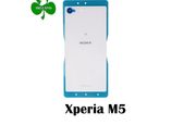 For Sony Xperia M5 Back/Battery Cover Glass Plate Housing Replacement New White