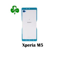 For Sony Xperia M5 Back/Battery Cover Glass Plate Housing Replacement New White