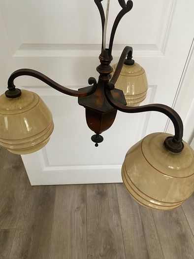 Art Deco ceiling light chandelier
