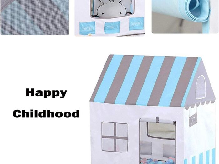 Tent For Kids, Tent for baby, Children Castle, Blue, Pink, Birthday Gift, Indoor/Outdoor, Toy Room, Safety And Non-toxic (FREE POSTAGE)